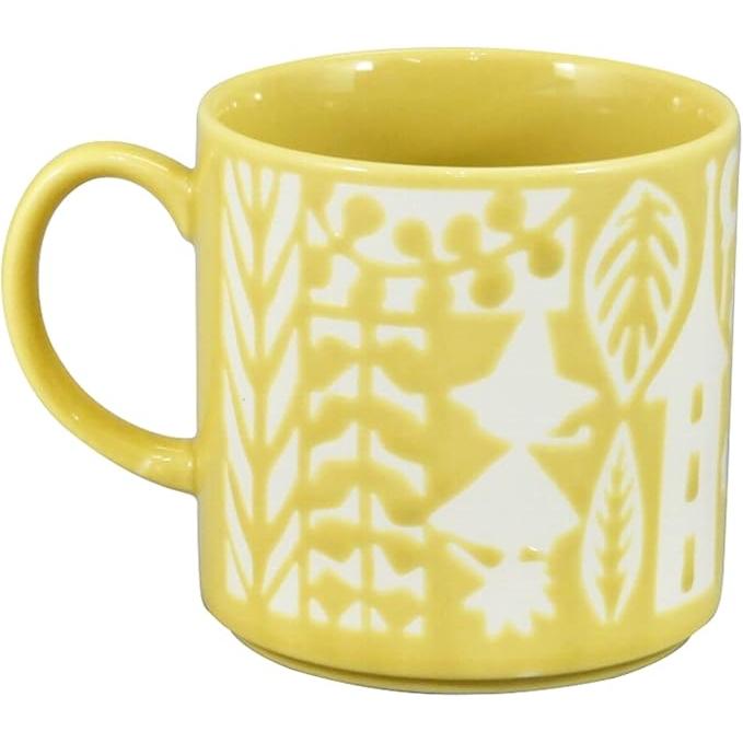 Moomin Ceramic Mug with Wooden Coaster – 300 ml | Yamaka Japan