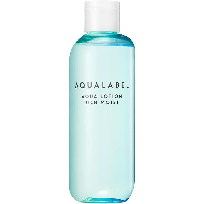 AQUALABEL Aqua Lotion Moist – Hydrating Facial Lotion with Fermented Amino Acids (220ml) [Alcohol-free]