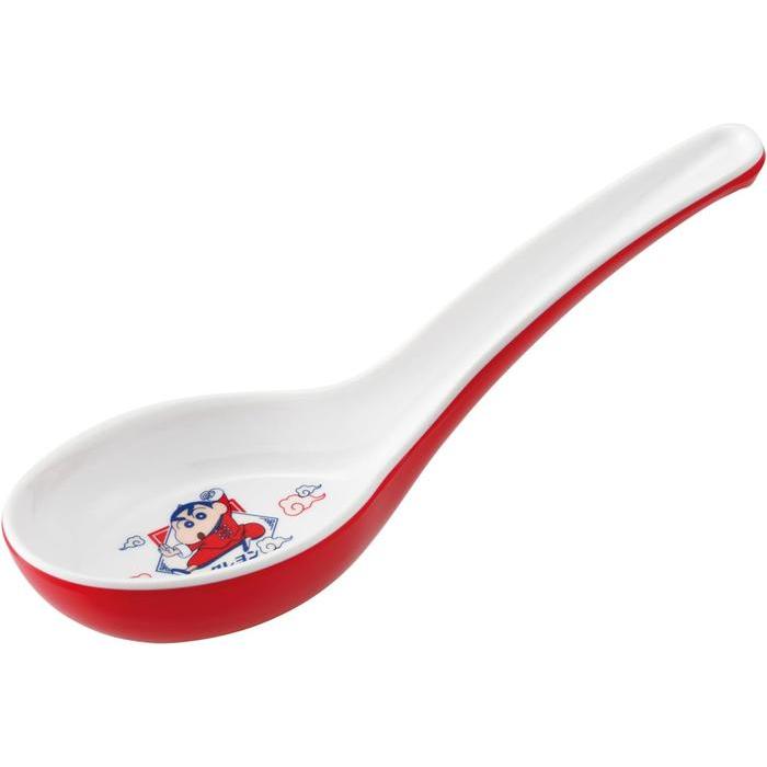 Skater Crayon Shin-chan Melamine Renge Spoon – Japanese Chinese Soup Spoon LMCH1