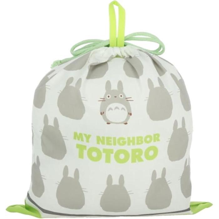 Marushin Totoro Drawstring Bag L – My Neighbor Totoro Large Pouch Antibacterial