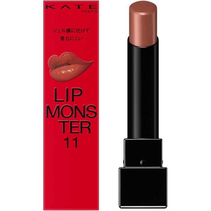BESTSELLER! KATE Lip Monster – Long-Lasting & Moisturizing Lipstick (3g) | High-Pigment, Glossy Finish [Alcohol-free]
