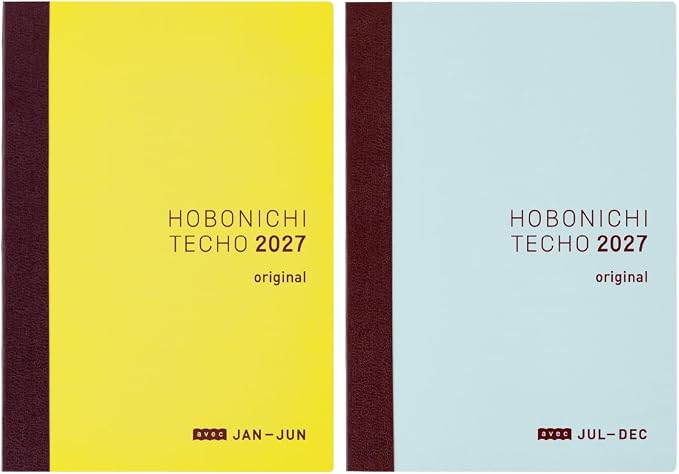 [Japanese] Hobonichi Techo 2027 Original A6 – 每日一頁日本計劃本