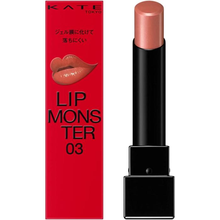 BESTSELLER! KATE Lip Monster – Long-Lasting & Moisturizing Lipstick (3g) | High-Pigment, Glossy Finish [Alcohol-free]