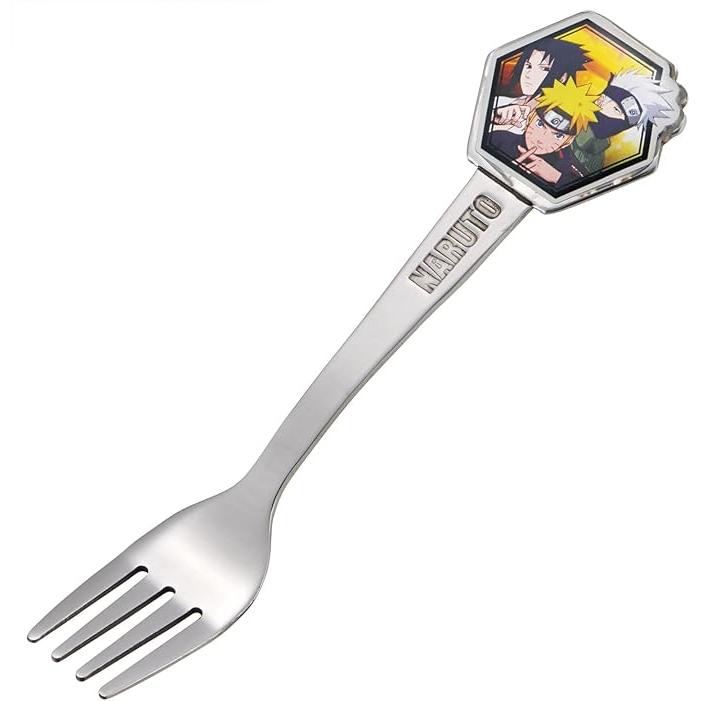 Skater Stainless Steel 3D Die-Cut Fork for Kids – NARUTO