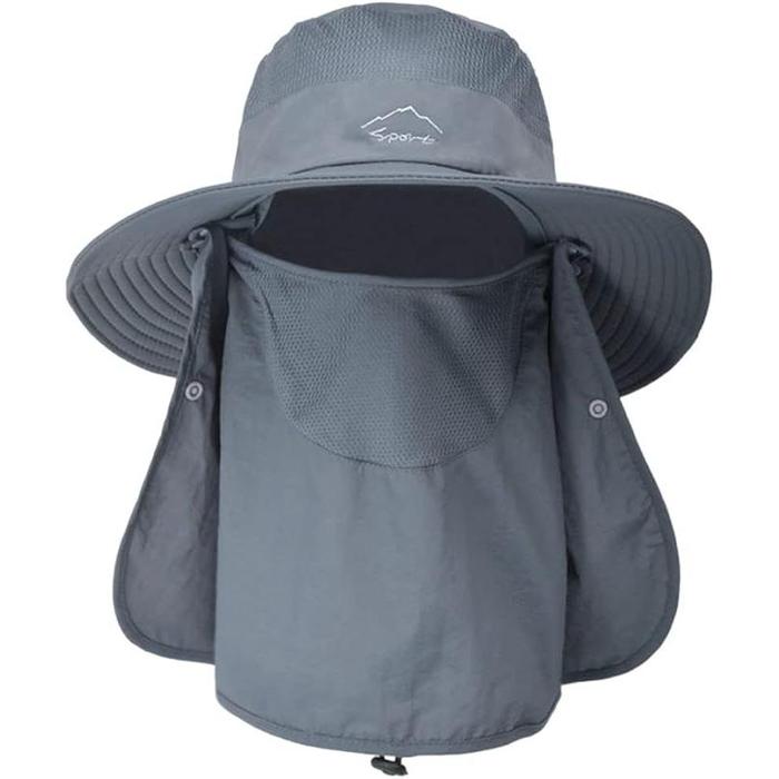 FREESE Safari Hat – 3-in-1 UV Protection, Cooling & Mask, Lightweight and Foldable