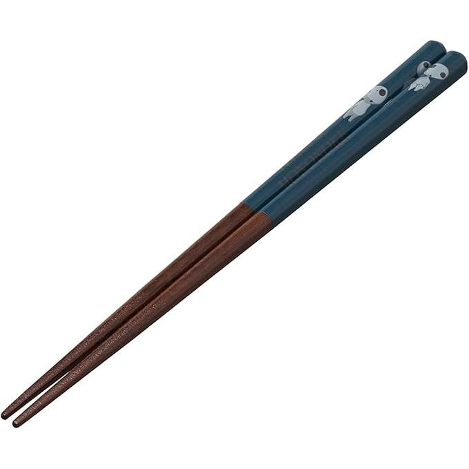 Skater Princess Mononoke Lacquered Wooden Chopsticks 21cm – Studio Ghibli (Mask / Kodama)