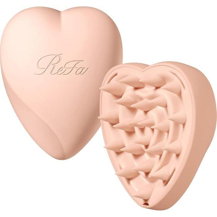 ReFa HEART BRUSH pour CUIR CHEVELU – Brosse de massage du cuir chevelu humide et sec