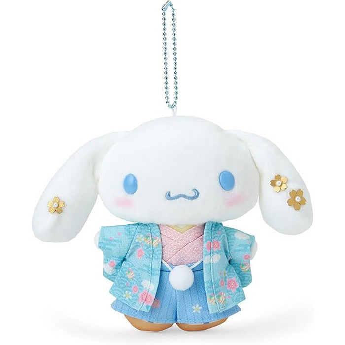 Sanrio Cinamonroll Kimono Plush Mascot Holder Japanese Special Edition