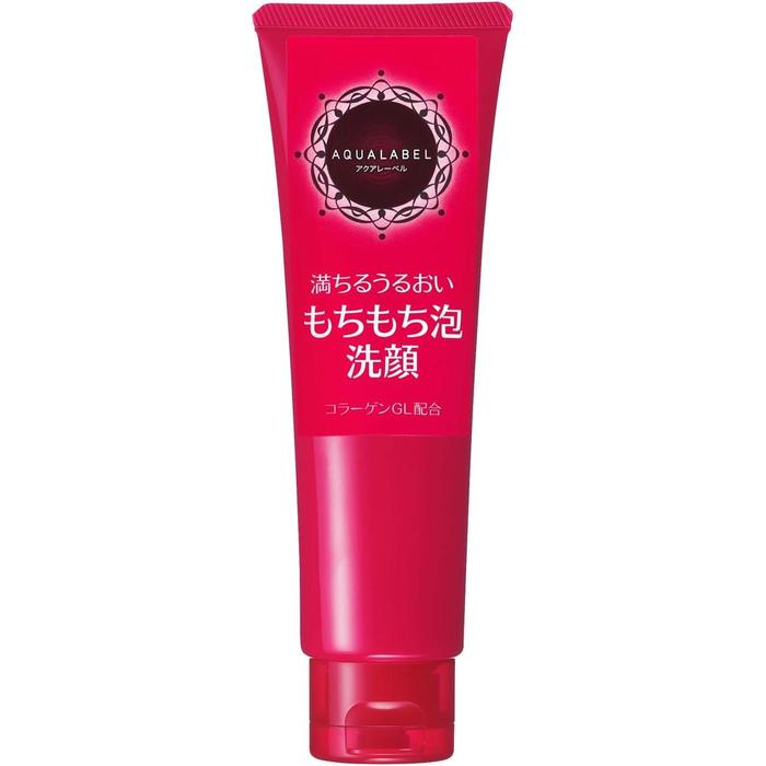 AQUALABEL Milky Mousse Foam – Deep Pore Cleansing Facial Wash with Collagen (130g) [With alcohol]