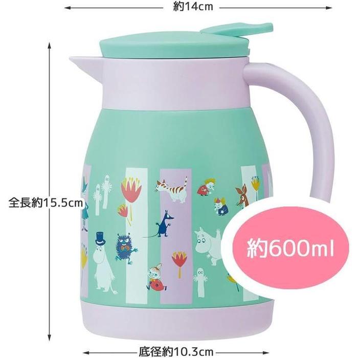 Skater Vacuum Insulated Stainless Pitcher 600 ml – Moomin Design