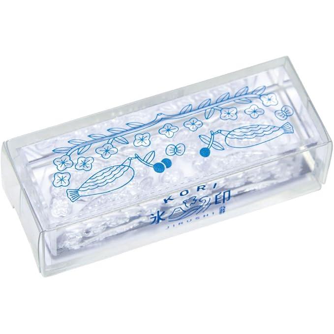 King Jim CLSA26 “Ice Stamp” Clear Stamp – Long Size Transparent Acrylic Stamp