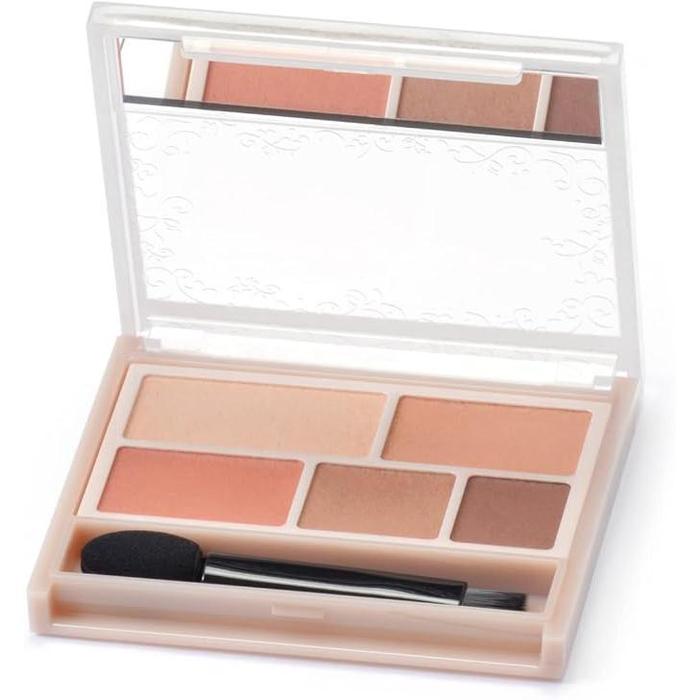 CANMAKE Perfect Multi Eyes – 5-Colour Matte Eyeshadow, Brow & Liner Palette