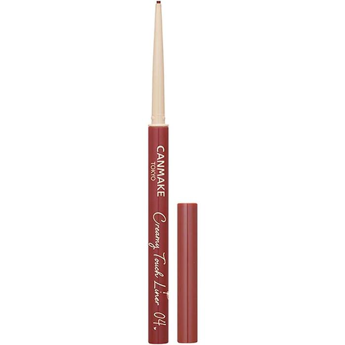 Canmake Creamy Touch Gel Eyeliner – Waterproof 1.5mm Slim Liner, Multiple Colors 8g [Alcohol-free]