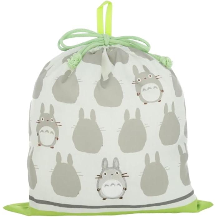 Marushin Totoro Drawstring Bag L – My Neighbor Totoro Large Pouch Antibacterial