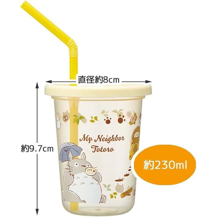 Skater My Neighbor Totoro Straw Tumbler Set 230ml (3 Cups) Catbus Studio Ghibli Made in Japan