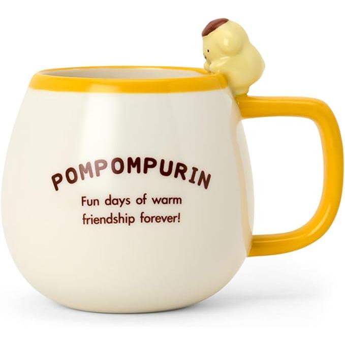 Sanrio Character Mug with Mascot (Multiple Characters Available)