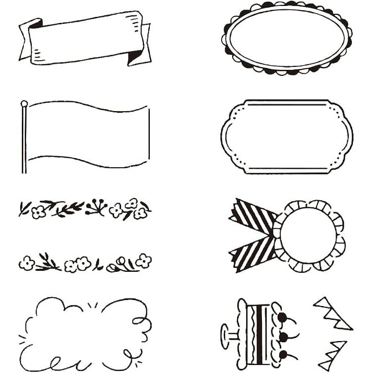 Midori Rotary Stempel – Decoratieve Draai Stempel