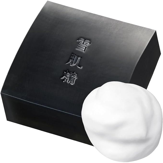 Sekkisei Facial Cleansing Essence Soap – Herbal Infused Soap for Clear, Radiant Skin (120g) [With Alcohol]