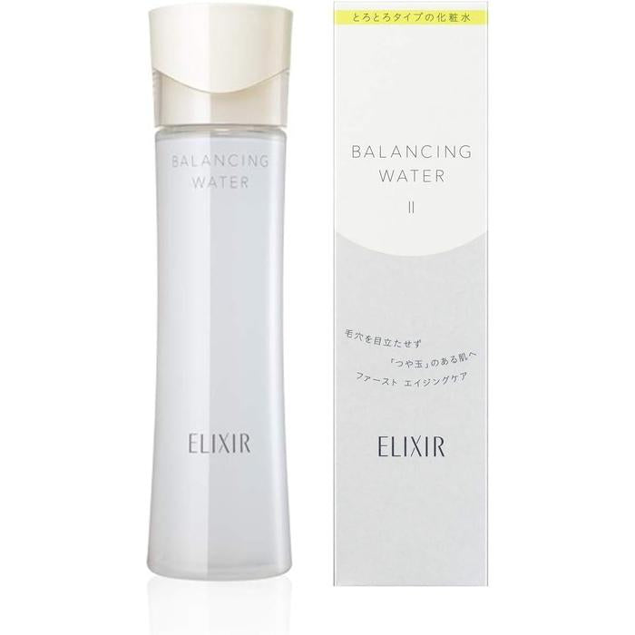 ELIXIR Reflet Balancing Water II – Rich Hydrating Lotion for Pore Care &Radiance 168ml [With alcohol]