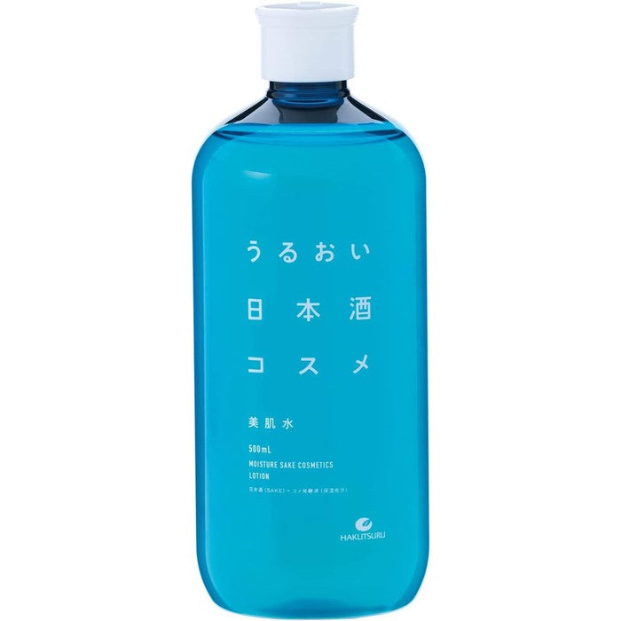 Hakutsuru Moisturizing Lotion with Japanese Sake essence 500ml [No Alcohol]