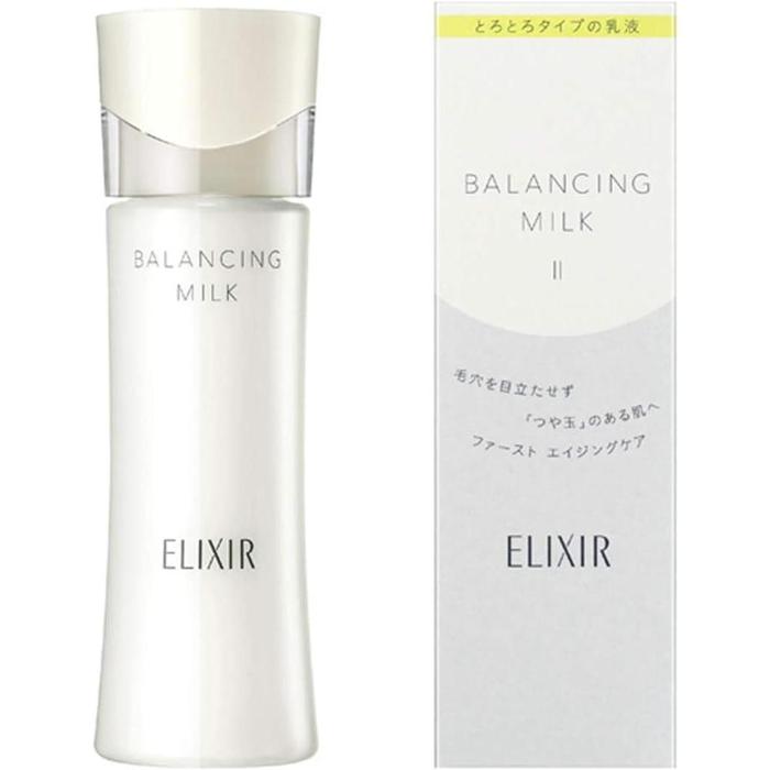 ELIXIR Reflet Balancing Milk II – Rich Moisturizing Emulsion for Pore Care & Radiance 130mL [With alcohol]