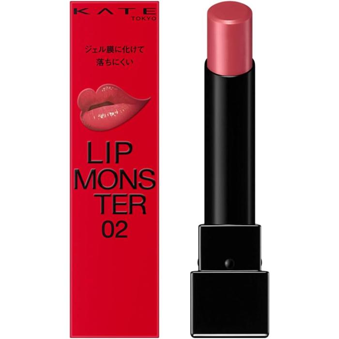BESTSELLER! KATE Lip Monster – Long-Lasting & Moisturizing Lipstick (3g) | High-Pigment, Glossy Finish [Alcohol-free]
