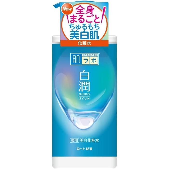 Hada Labo Shirojyun Medicated Whitening Lotion – Brightening & Hydrating Pump Bottle 400ml [Alcohol-free]