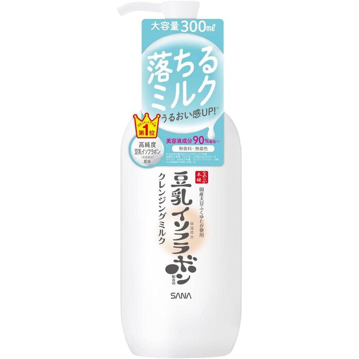 Nameraka Honpo Cleansing Milk NC – Gentle Makeup Remover & Hydrating Cleanser 300ml [With alcohol]