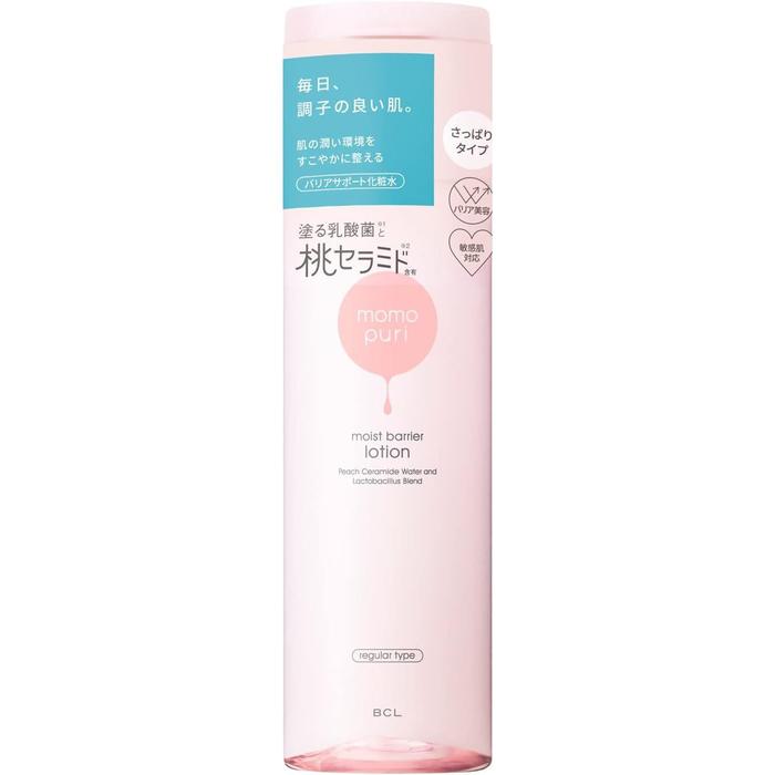 BCL Momopuri Moisturizing Barrier Lotion R – Hydrating & Skin Barrier Support, 200 ml [Alcohol-Free]