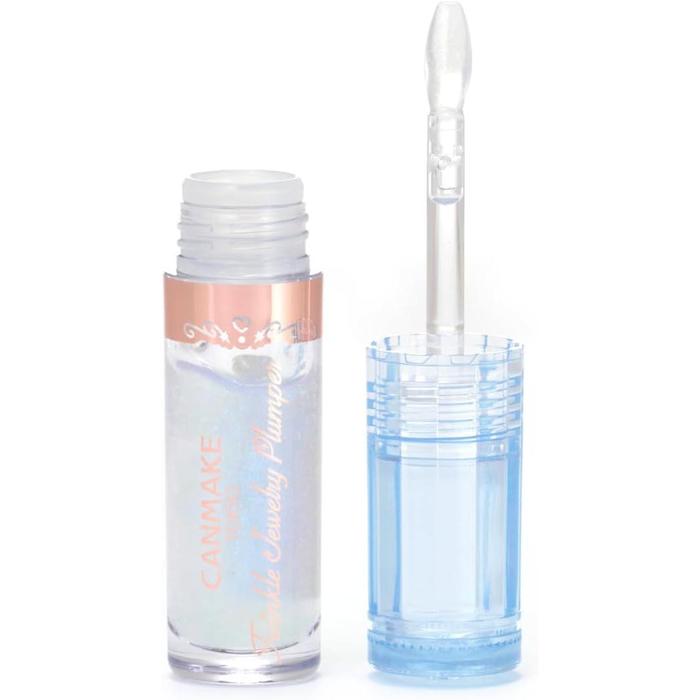 CANMAKE Twinkle Jewelry Plumper – Shimmer Lip Gloss, 3.4 g