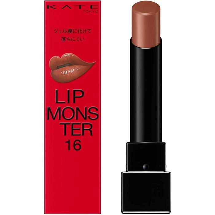 BESTSELLER! KATE Lip Monster – Long-Lasting & Moisturizing Lipstick (3g) | High-Pigment, Glossy Finish [Alcohol-free]