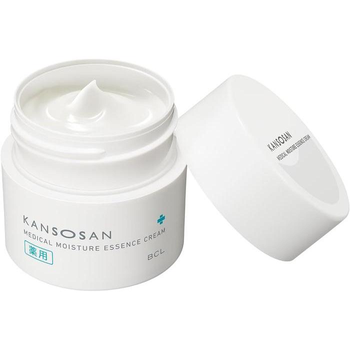 Crème hydratante médicamenteuse KANSOSAN 3-en-1 pour le visage 50g – Niacinamide et céramides [Alcohol-free]