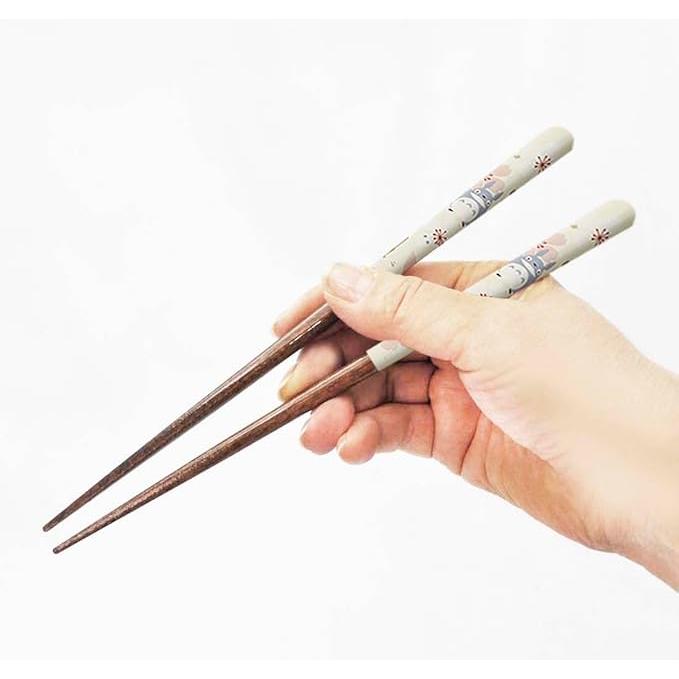 Skater Studio Ghibli My Neighbor Totoro Sakura Pattern Wooden Chopsticks 23cm