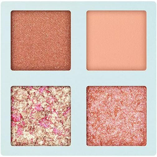 Majolica Majorca Light Beige Sunny Coaster - Palette of 4 shadows (color: BE222) [Alcohol-free]