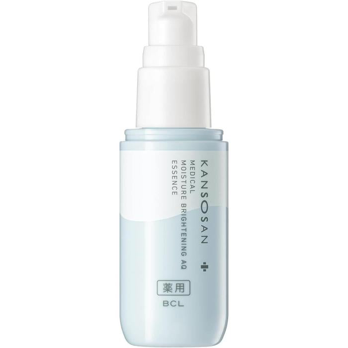 KANSOSAN Medicated Moisture Brightening Essence 48mL – Vitamin C, Arbutin & Tranexamic Acid [Alcohol-free]