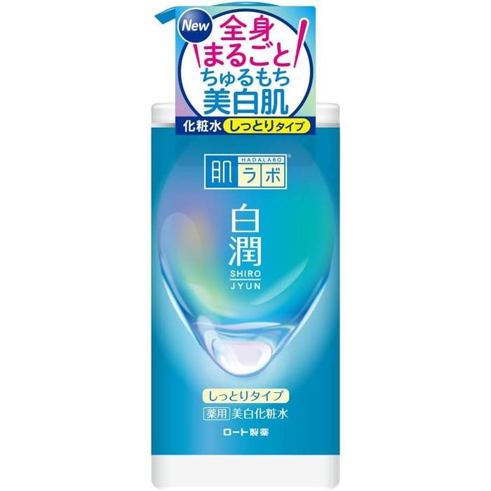 Hada Labo Shirojyun Medicated Whitening Lotion Moist Type Pump 400ml [Alcohol-free]