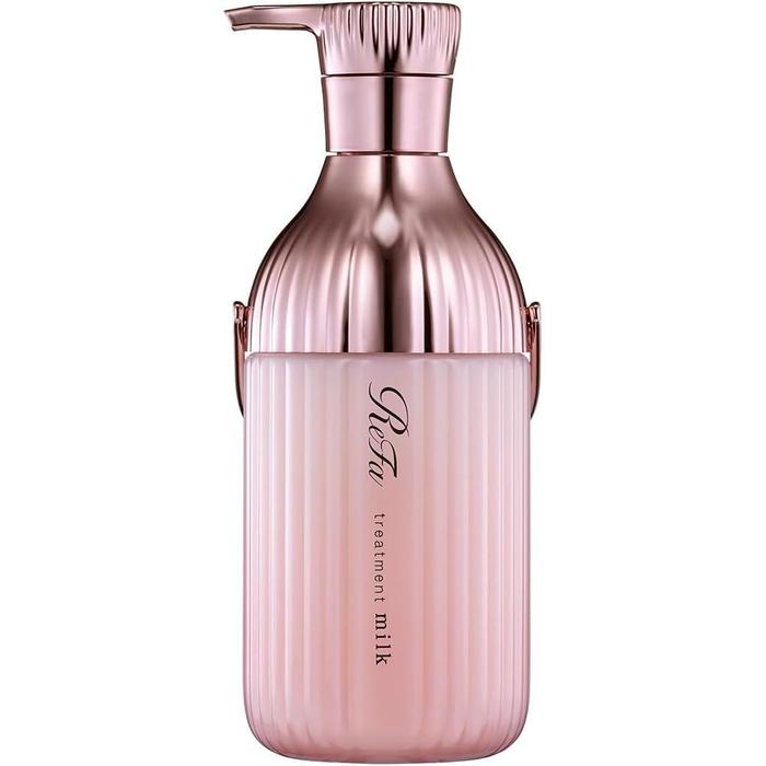 ReFa MILK PROTEIN TREATMENT (Pink) – Intensive Hair Treatment for Wavy/Frizzy Hair 500 g [With alcohol]