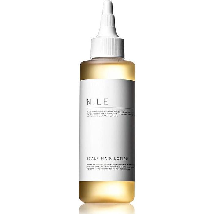 NILE Men’s Hair Growth Scalp Tonic 120ml – Quasi-Drug Hair Lotion for Dandruff, Hair Loss & Scalp Care | With Swertia Japonica & Vitamin E [With alcohol]