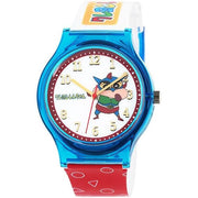 J-AXIS Crayon Shin-chan Action Mask Clear Case Watch – Blue CH2D0002-BL