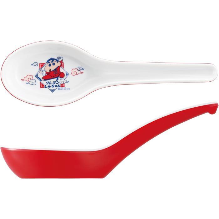 Skater Crayon Shin-chan Melamine Renge Spoon – Japanese Chinese Soup Spoon LMCH1