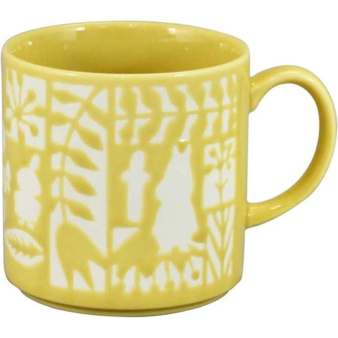 Moomin Ceramic Mug with Wooden Coaster – 300 ml | Yamaka Japan