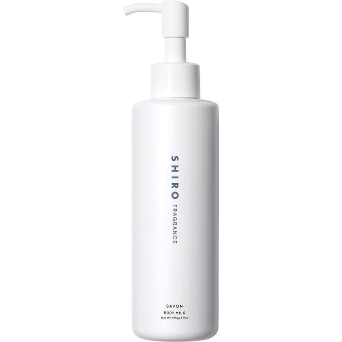 SHIRO Savon Body Milk – Nourishing Body Cream 6.7 oz (195 g) | Moisturizing & Softening [Alcohol-Free]