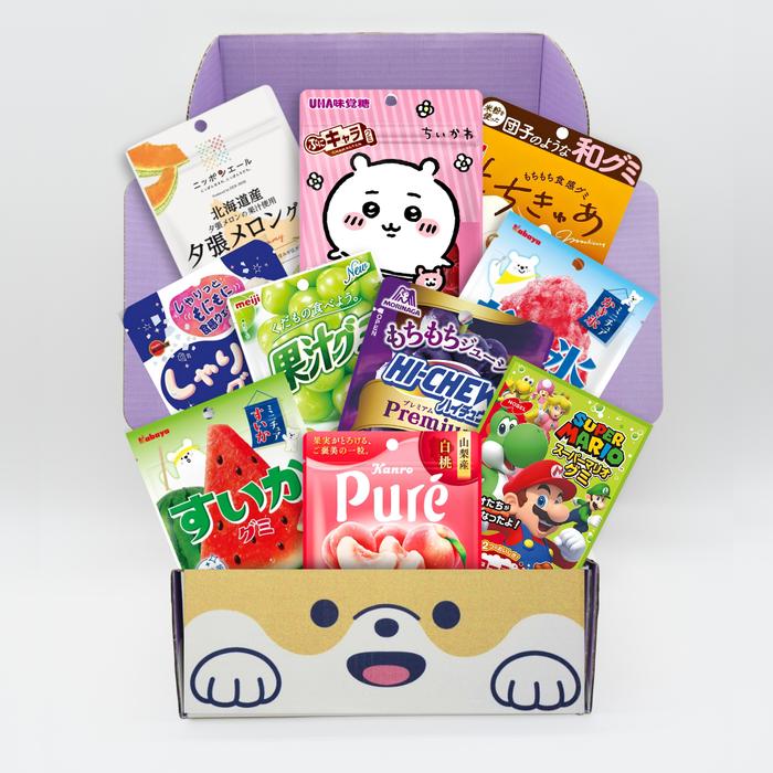 PEKO PEKO GUMMY – a box with Japanese jellies and instant gums M size