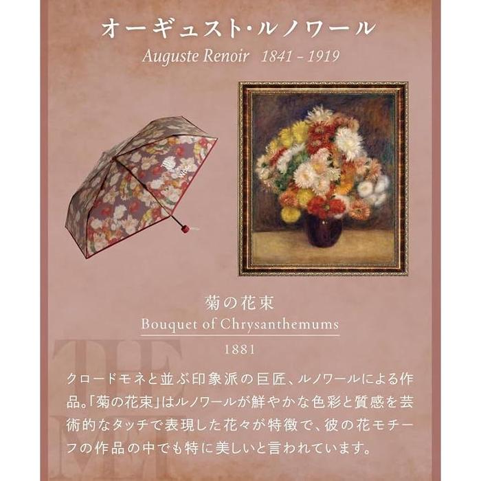THE MET × Wpc. Famous Painting Mini Folding Umbrella – 5 Art Designs