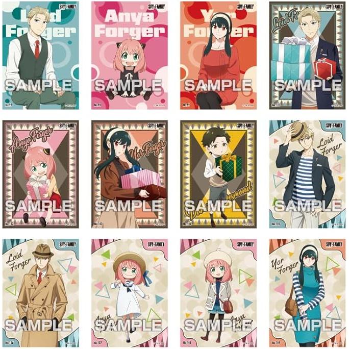 SPY×FAMILY Clear Card Collection Gum Vol.4