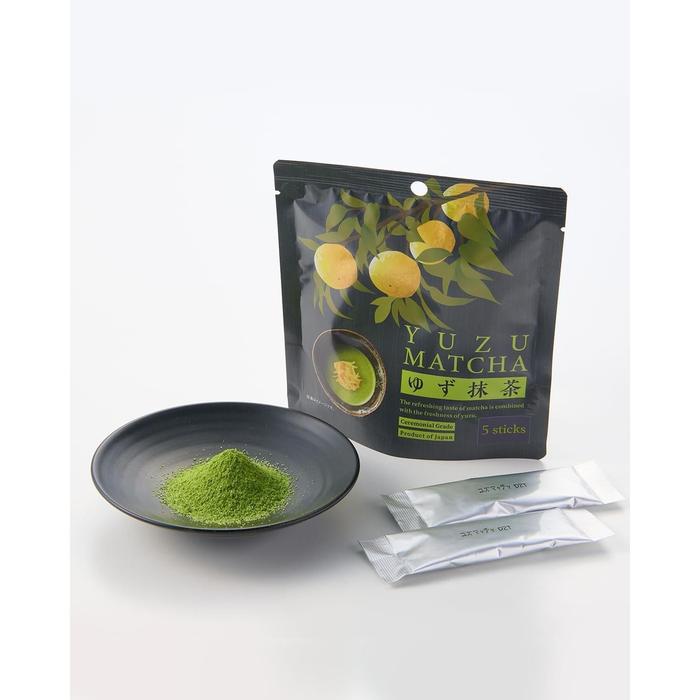 Tsuboichi Yuzu Matcha Sticks – 50g (5 Sticks) | Premium Japanese Green Tea with Yuzu Citrus Essence