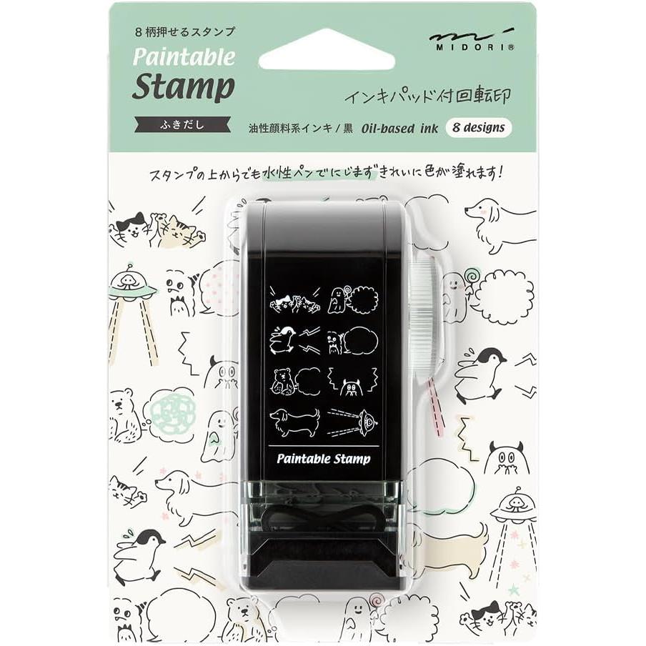 Midori Rotary Stempel – Decoratieve Draai Stempel