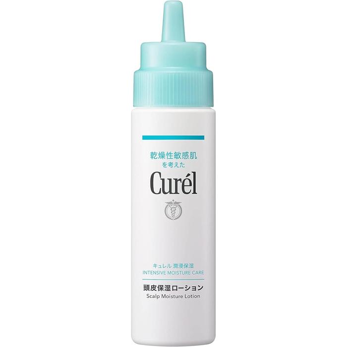 Curél Scalp Moisture Lotion – Anti-Dandruff & Itchy Scalp Care, 120ml (Alcohol-free)