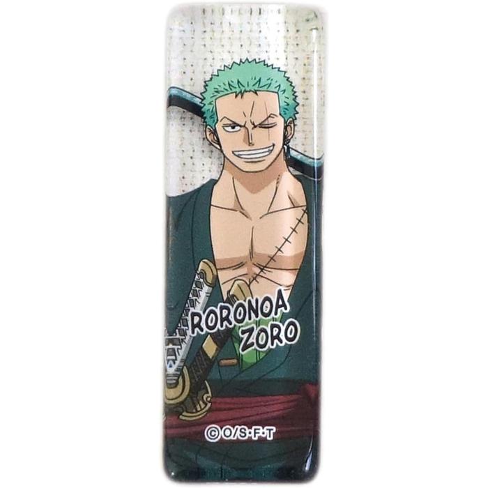 One Piece Straw Hat Pirates Glass Chopstick Rest 2×6 cm – Made in Japan