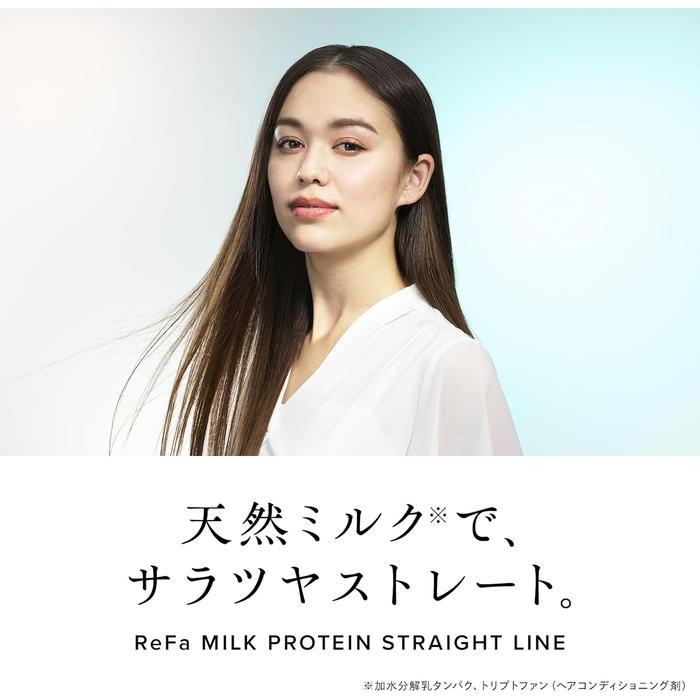 ReFa MILK PROTEIN SHAMPOO STRAIGHT – Shampoo for Straight Hair (500 mL) [With alcohol]